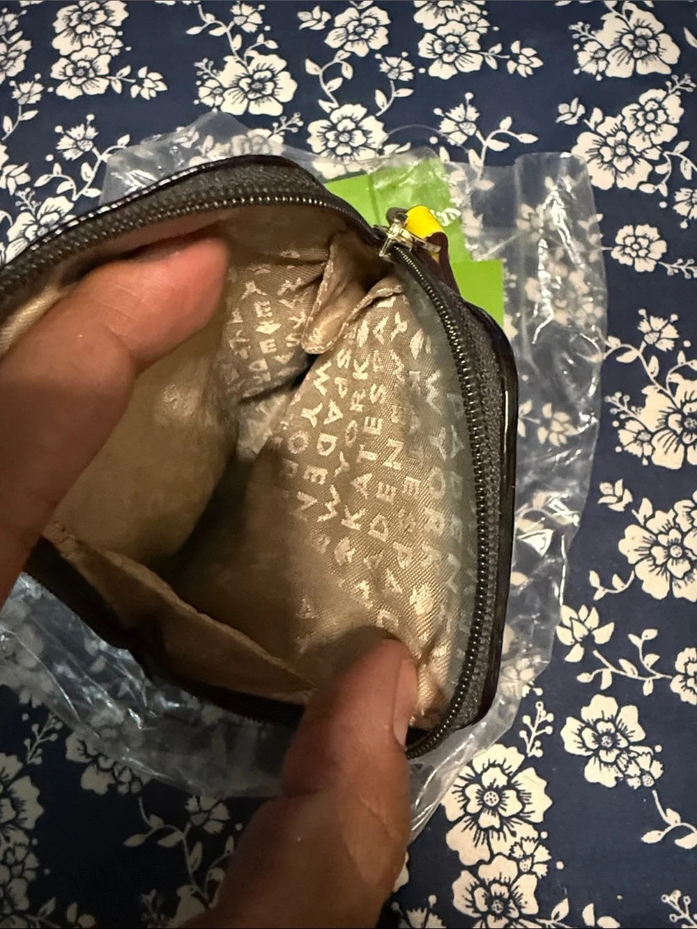 kate spade Brown and Black Owl Coin Purse